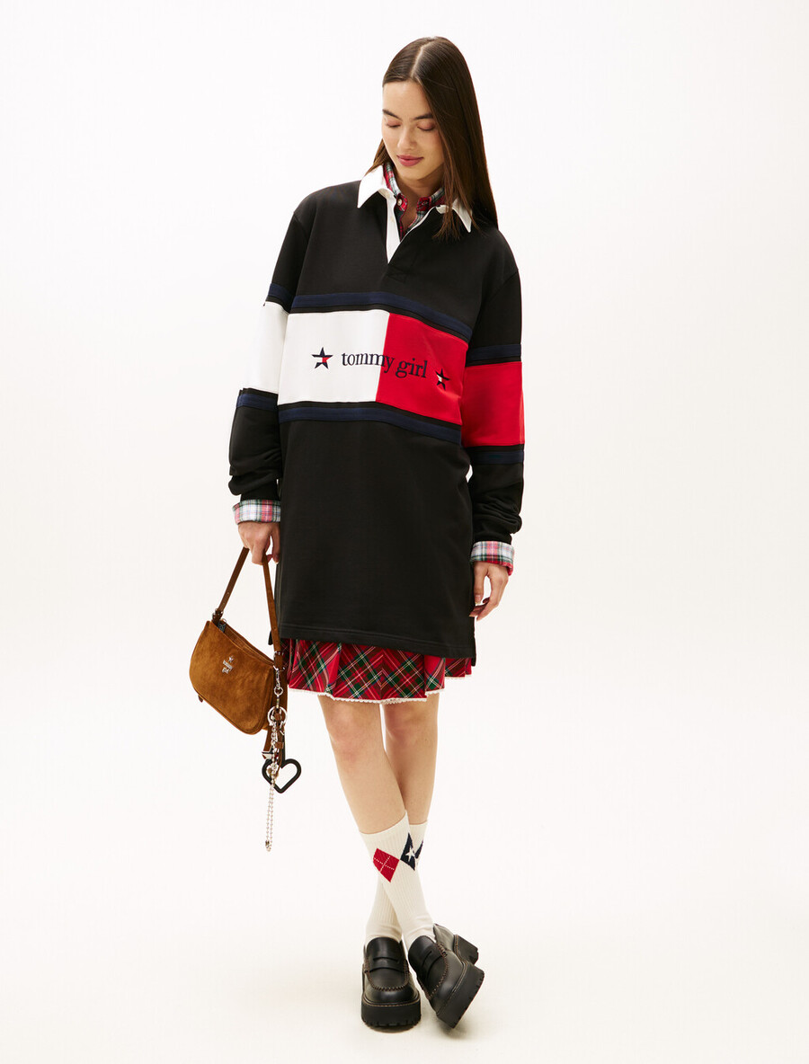 tommy girl star graphic rugby dress