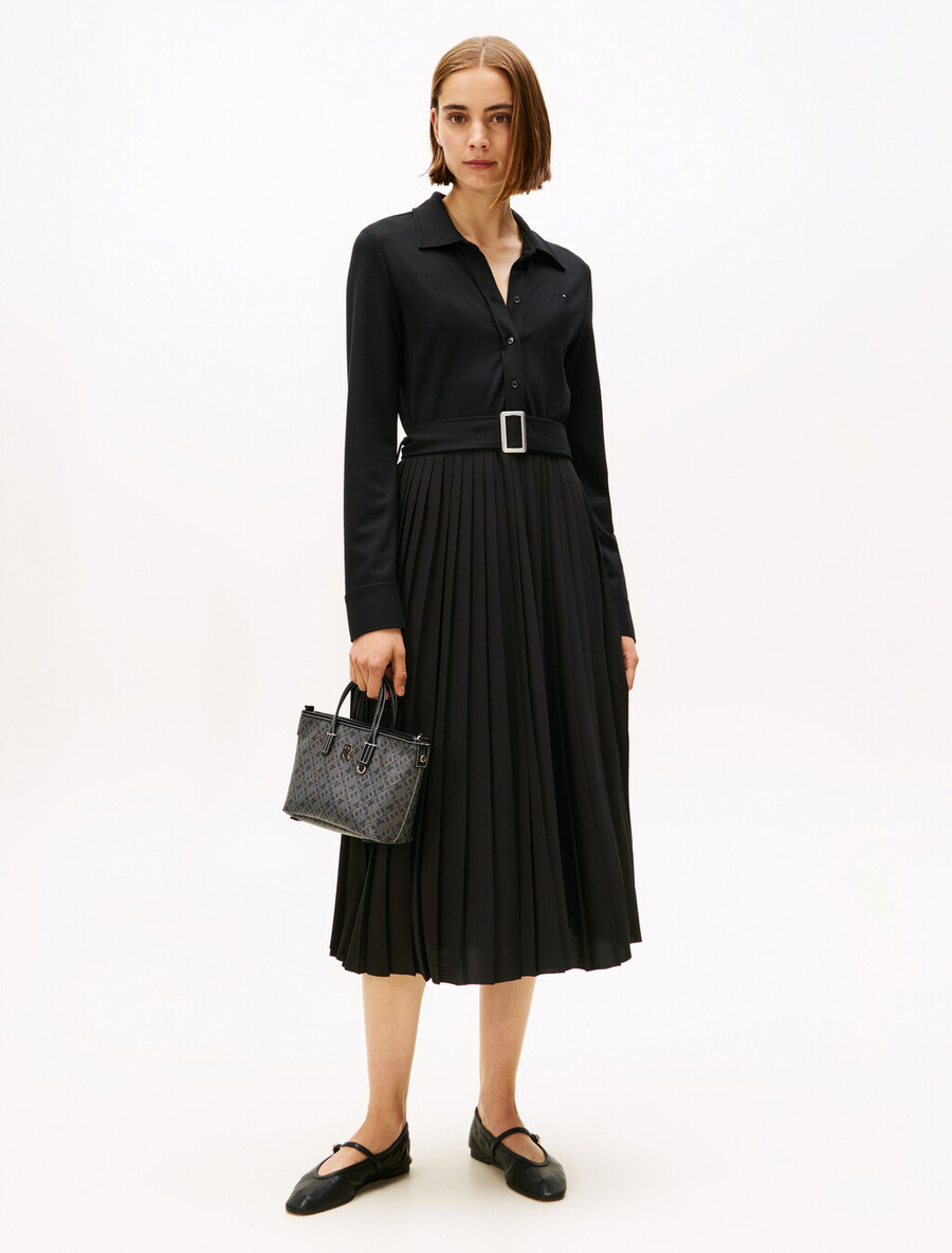 interlock mix media polokleid