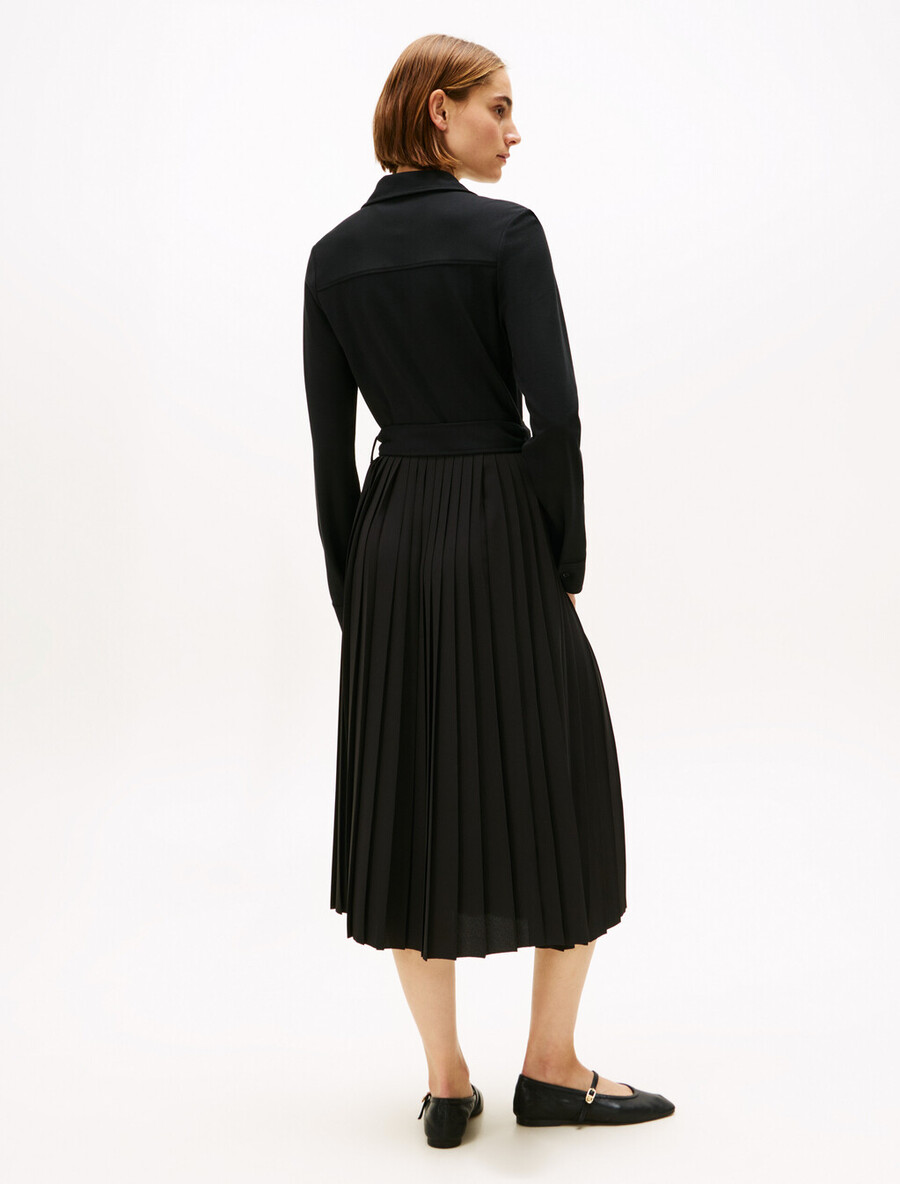 interlock mix media polokleid