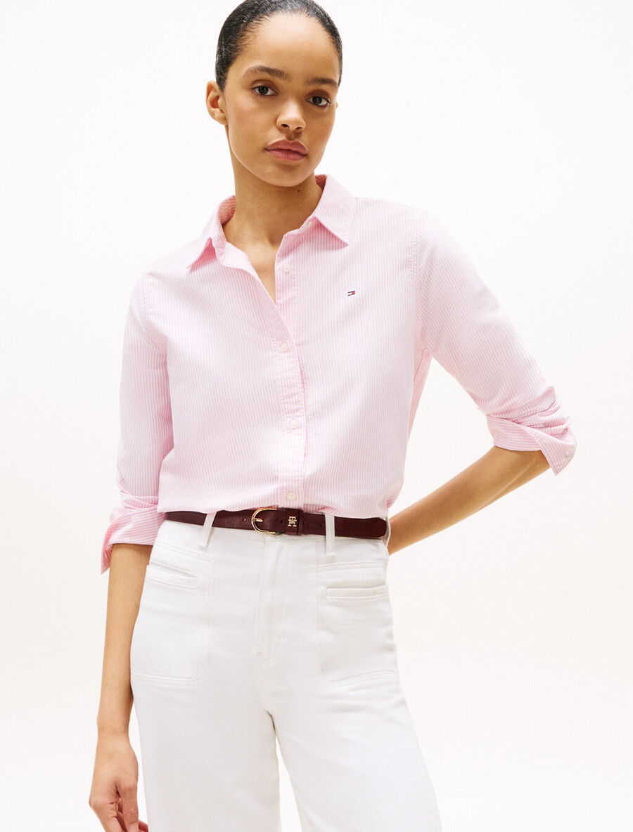 asia fit relaxed oxford shirt