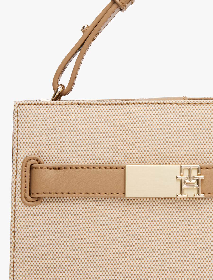 heritage canvas crossbody satchel