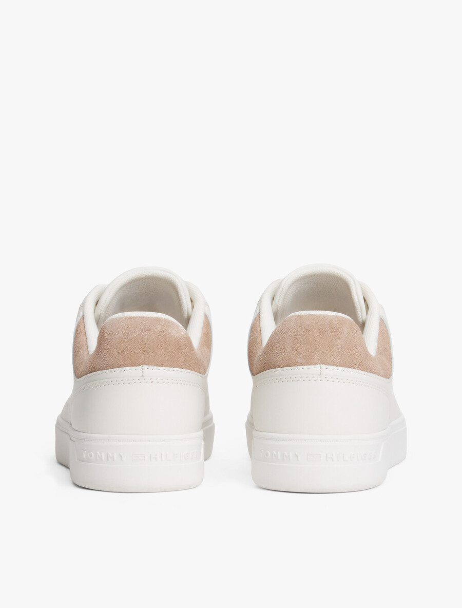 sneaker mit leder-cupsohle