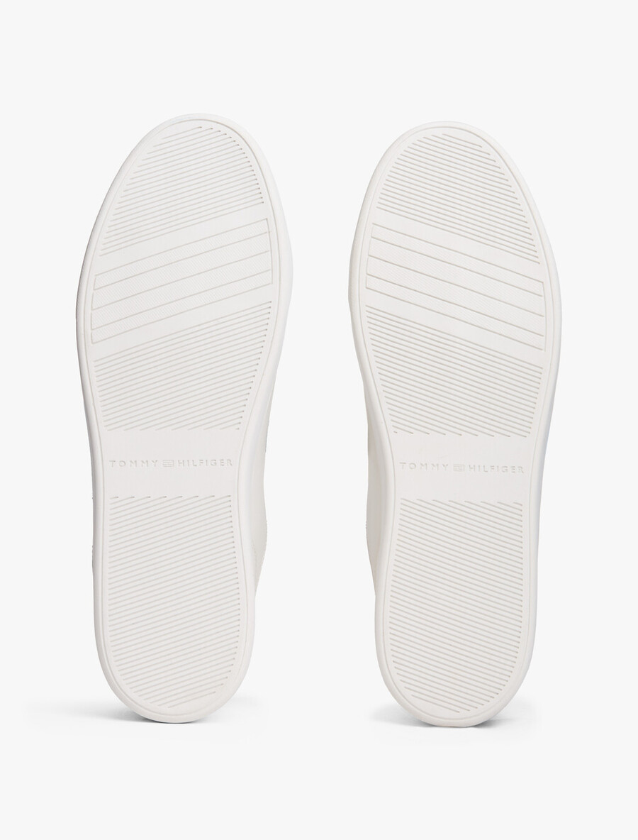 sneaker mit leder-cupsohle