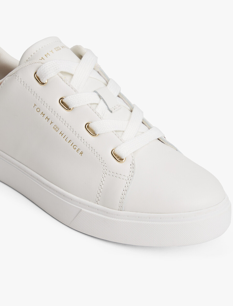 sneaker mit leder-cupsohle