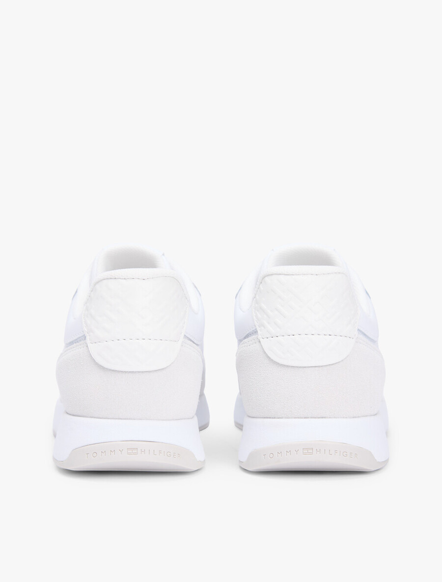 sneaker aus geprägtem th-monogramm-leder