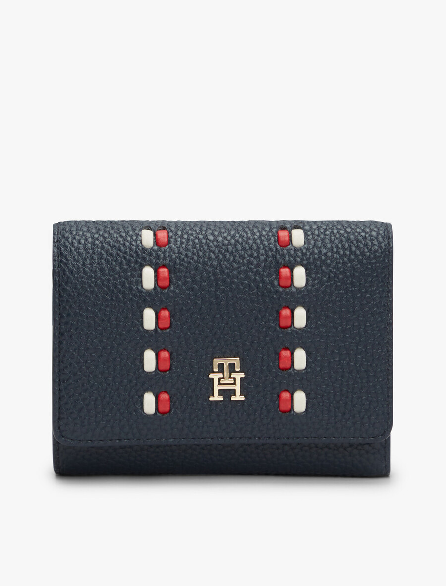 hilfiger icon th monogram dreifach-geldbörse