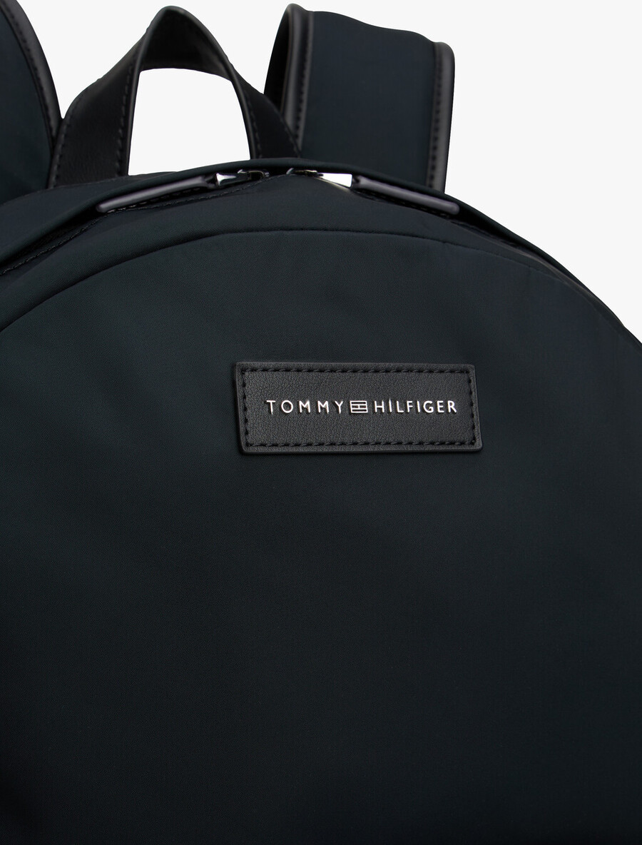 rucksack mit logo-patch
