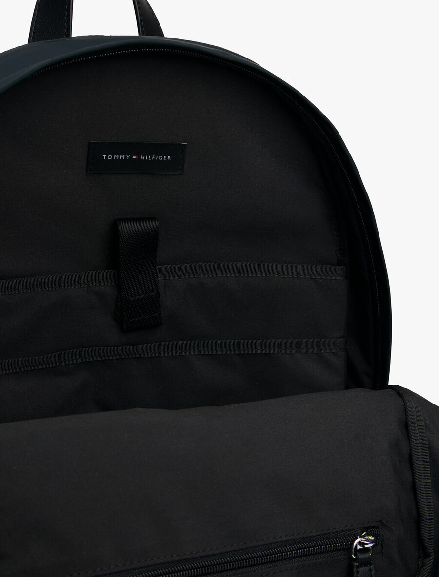 rucksack mit logo-patch