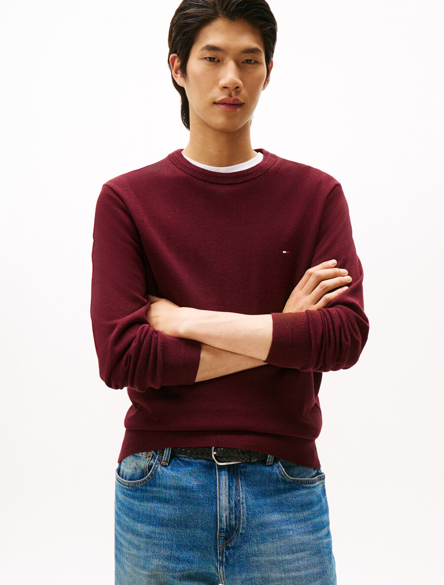 baumwoll-seiden-kaschmir-pullover