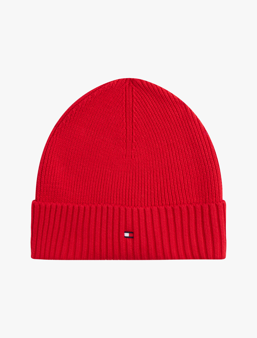 hilfiger flag beanie mit kaschmir