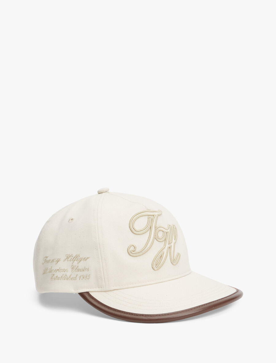baseballkappe mit logostickerei und fünf panels