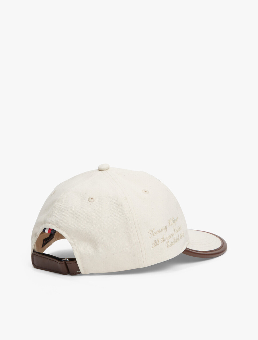 baseballkappe mit logostickerei und fünf panels