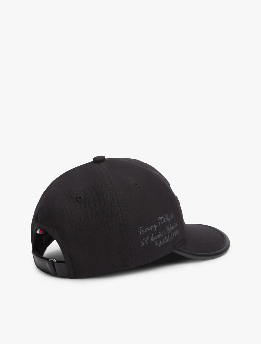 baseballkappe mit logostickerei und fünf panels