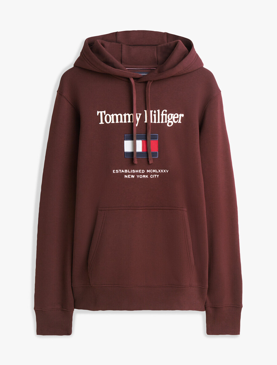 logo-stickerei flex-fleece-kapuzenpullover
