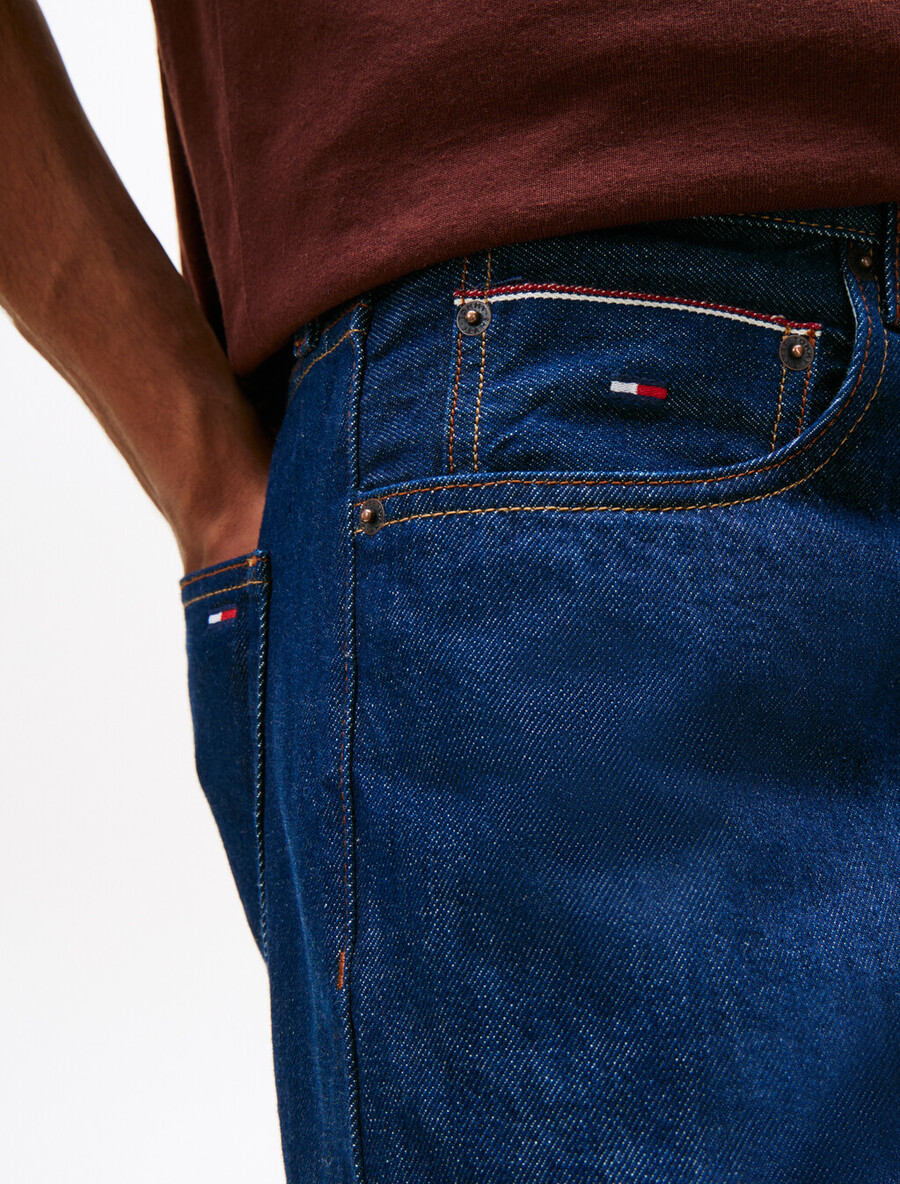 otis selvedge regular straight leg jeans