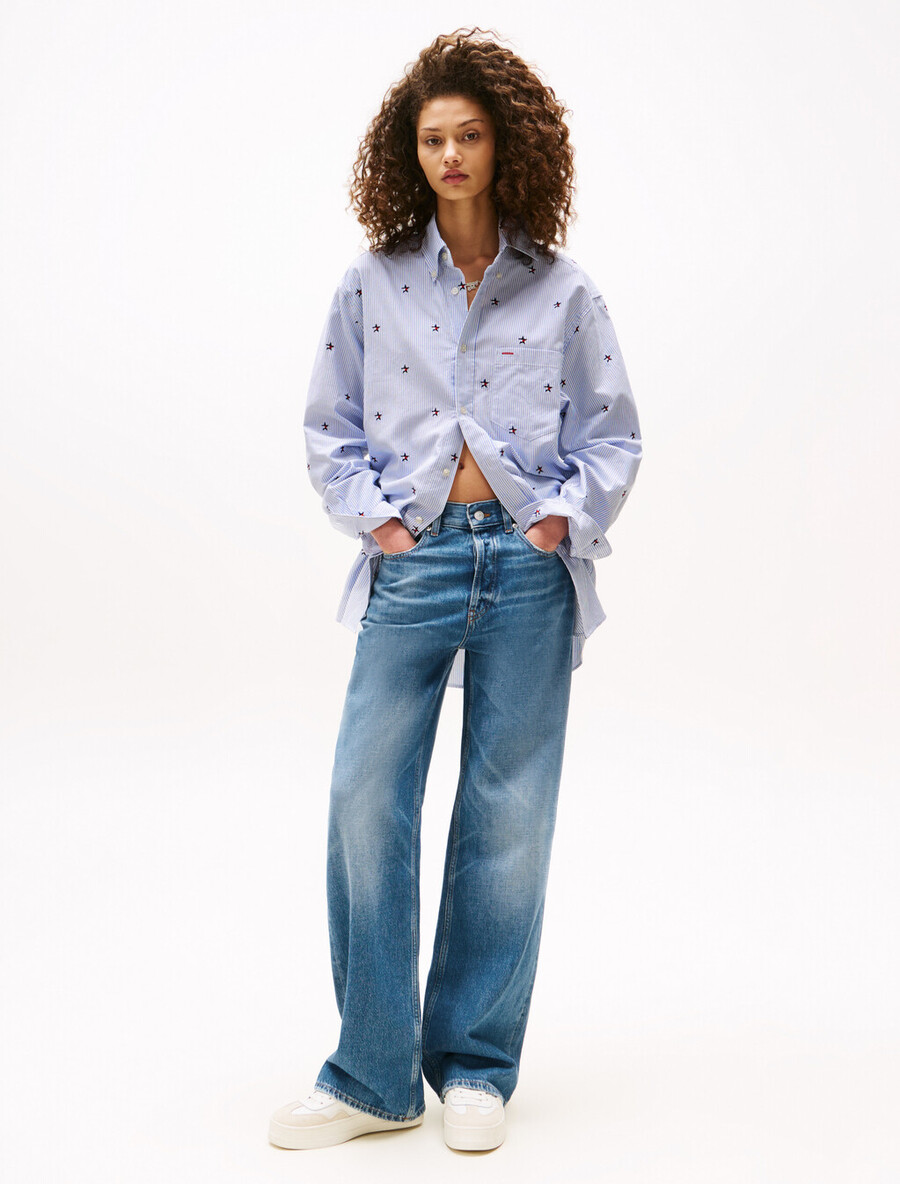 tommy girl low rise relaxed jeans