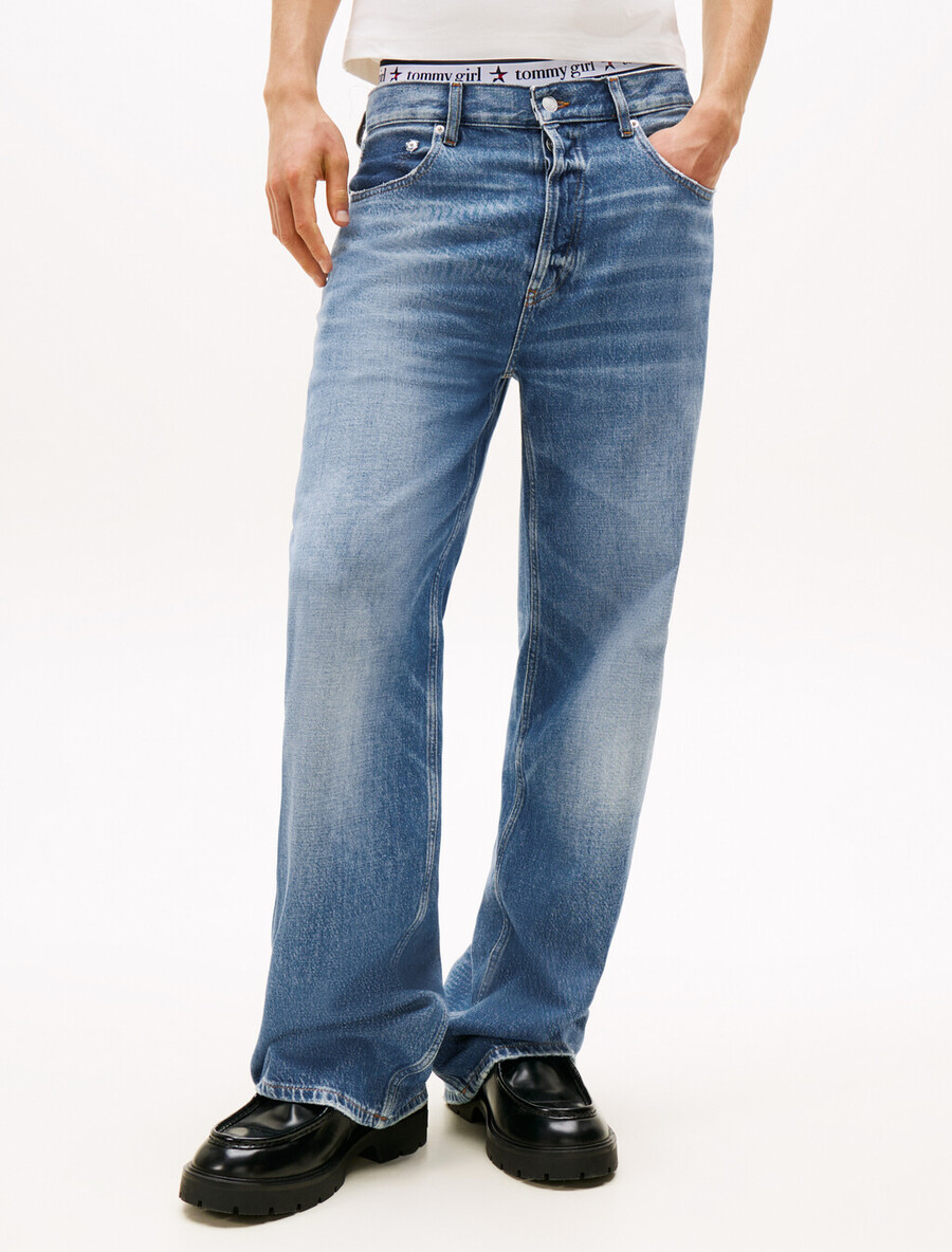 tommy girl low rise relaxed jeans