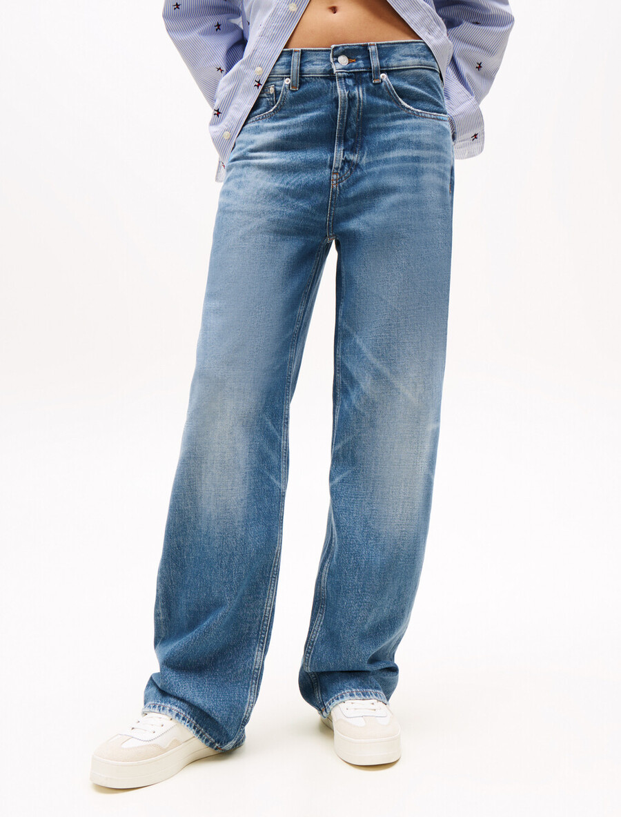tommy girl low rise relaxed jeans
