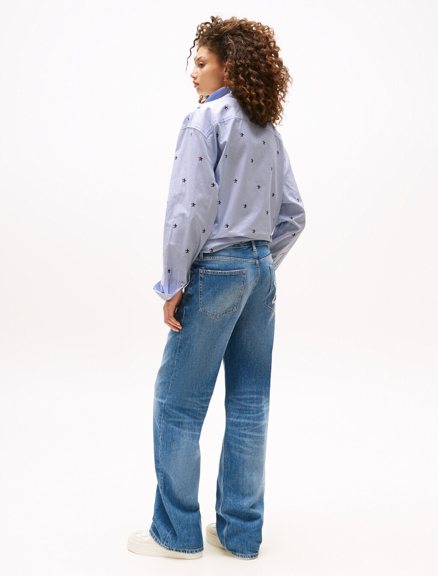 tommy girl low rise relaxed jeans