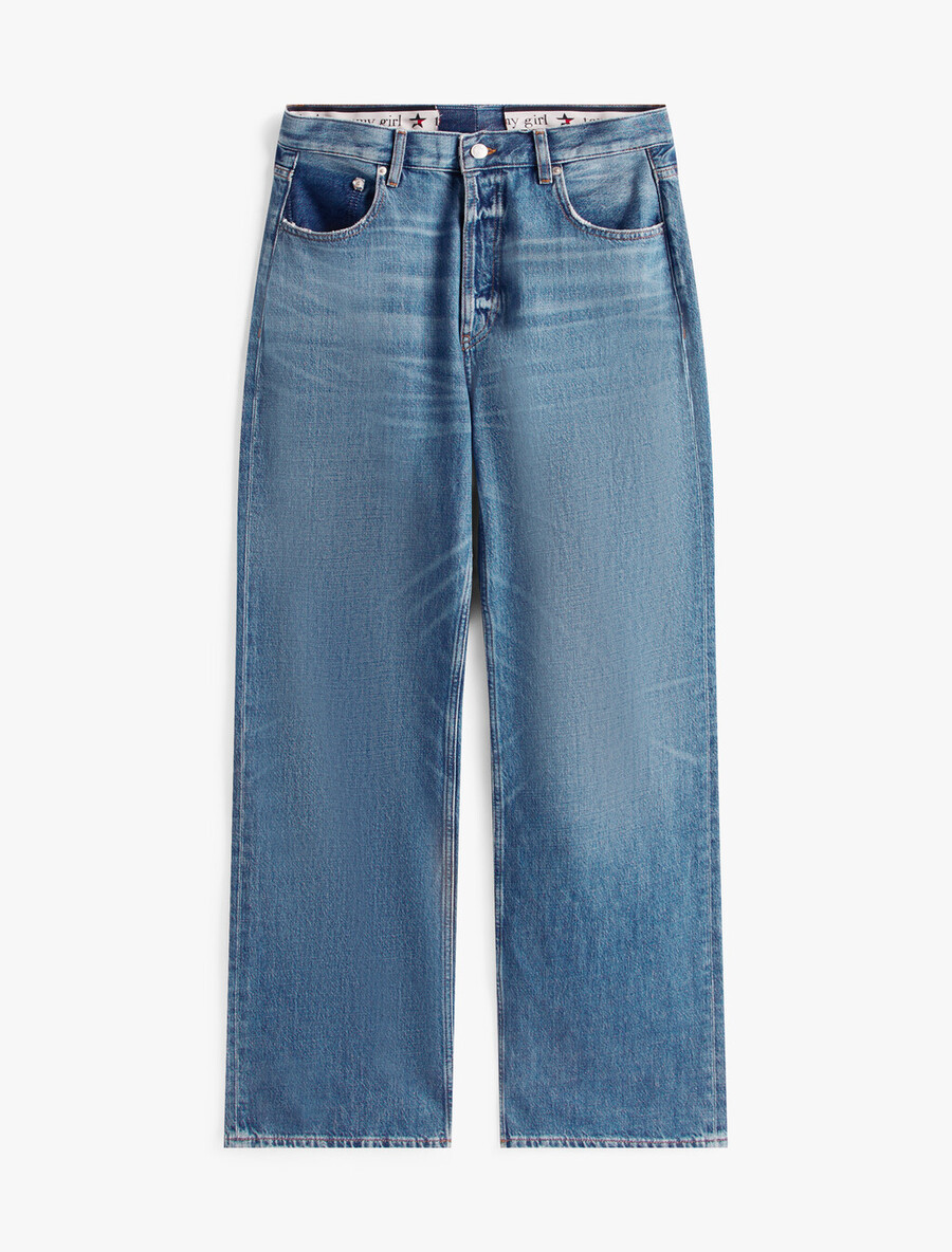 tommy girl low rise relaxed jeans