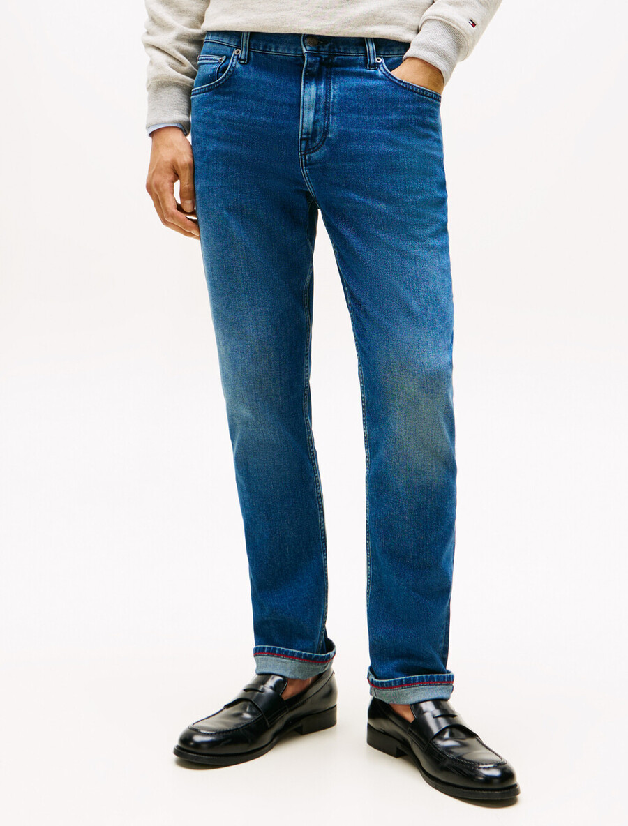 denton straight jeans aus recycelter baumwolle
