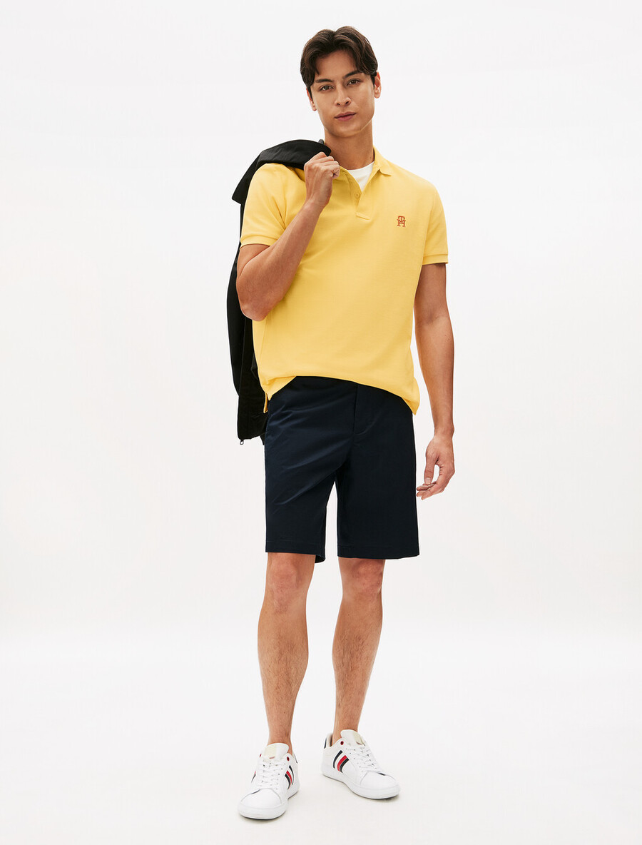 monogram logo regular polo