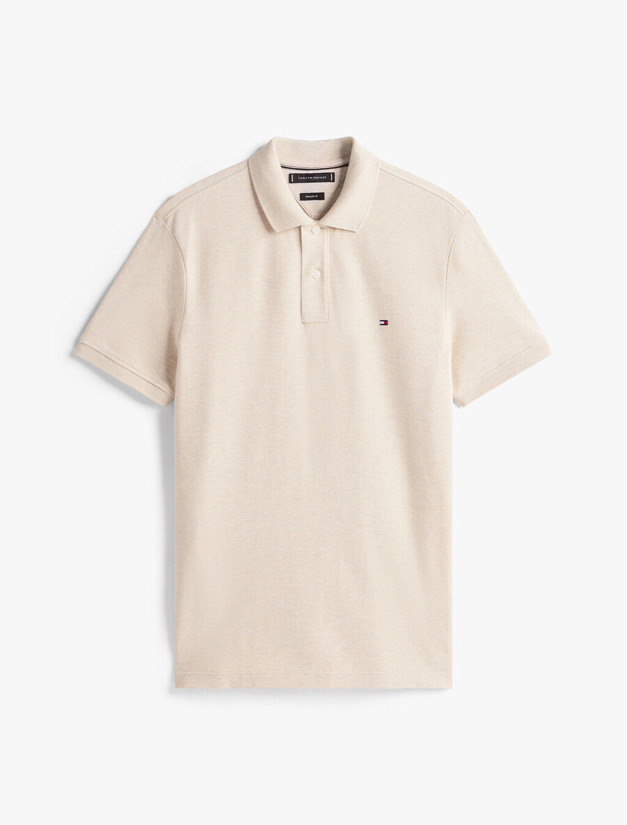 polohemd mit tartan-knopfleiste regular