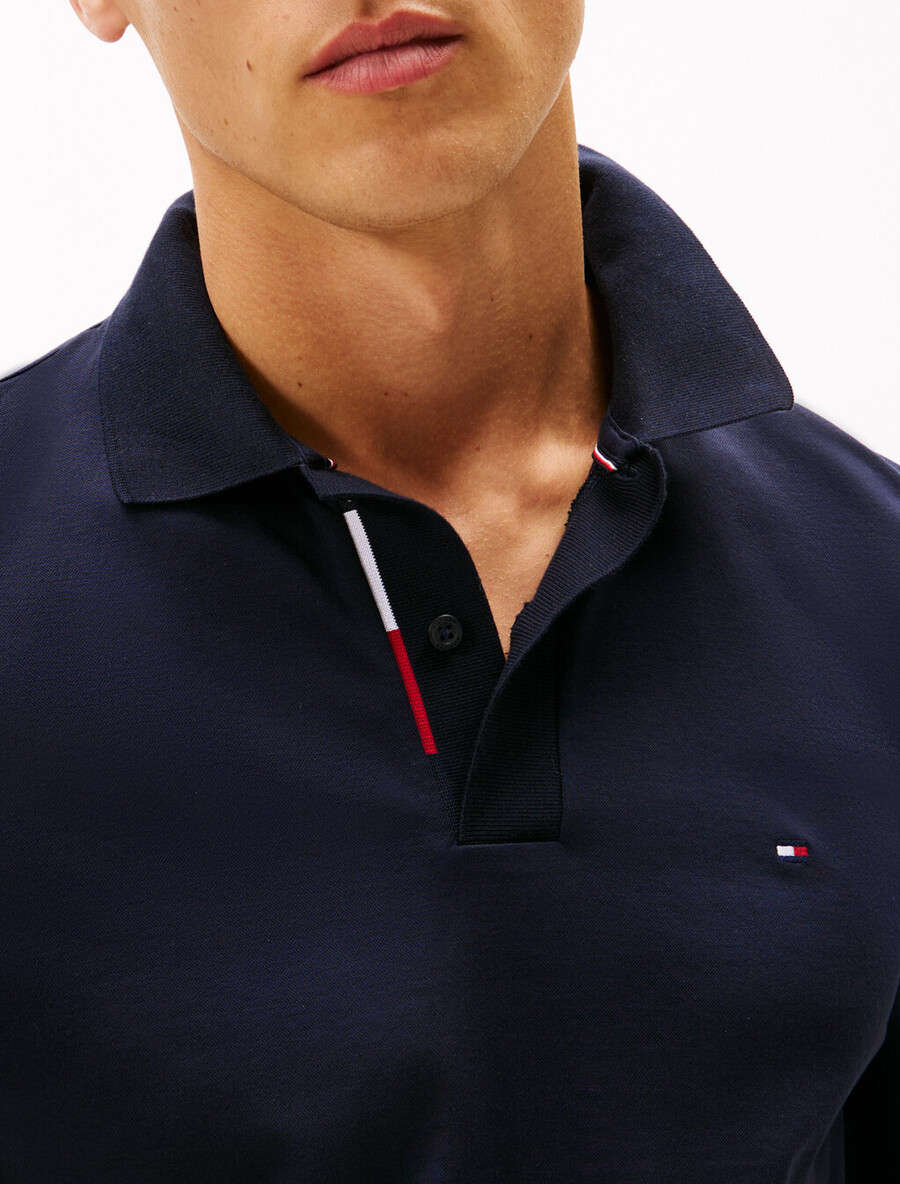 mercerisiertes jacquard-polo