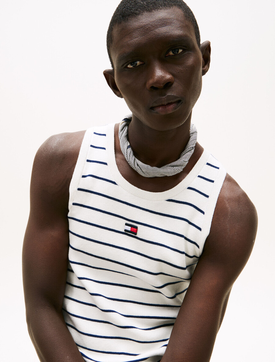 the runway collection ithaca stripe bandana