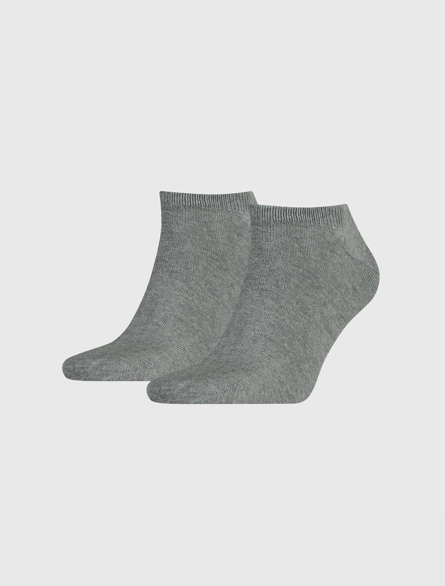 2er-pack einfarbige sneaker-socken