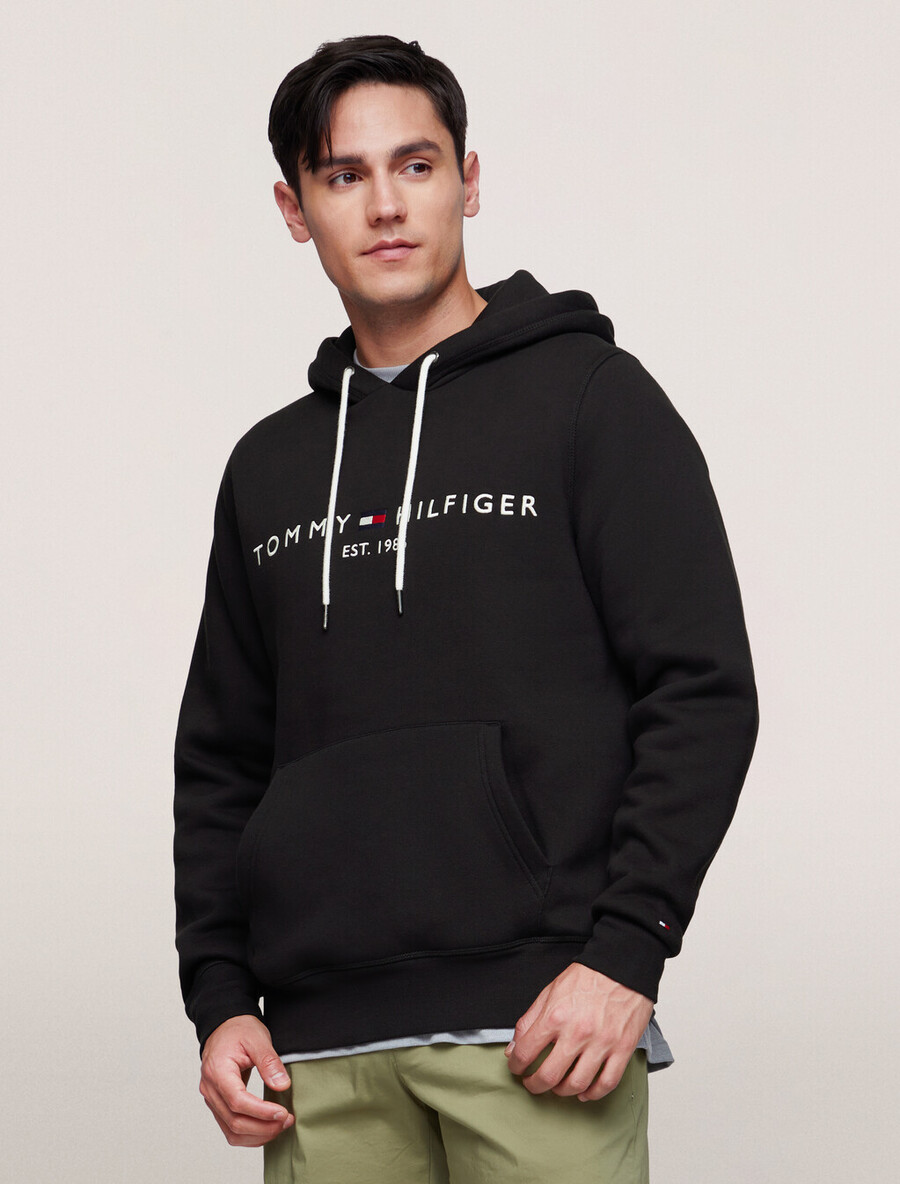 essential logo hoodie