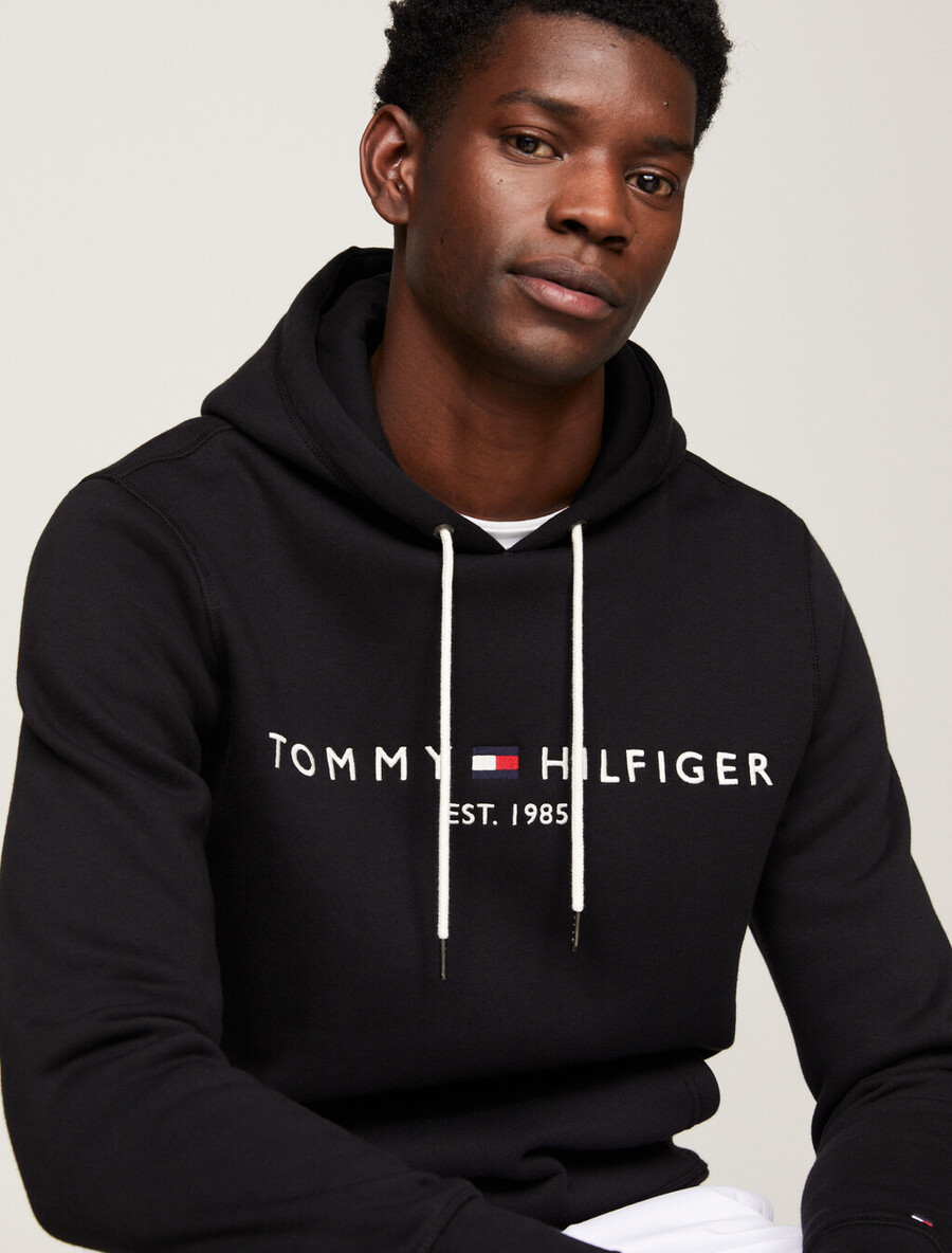 essential logo hoodie