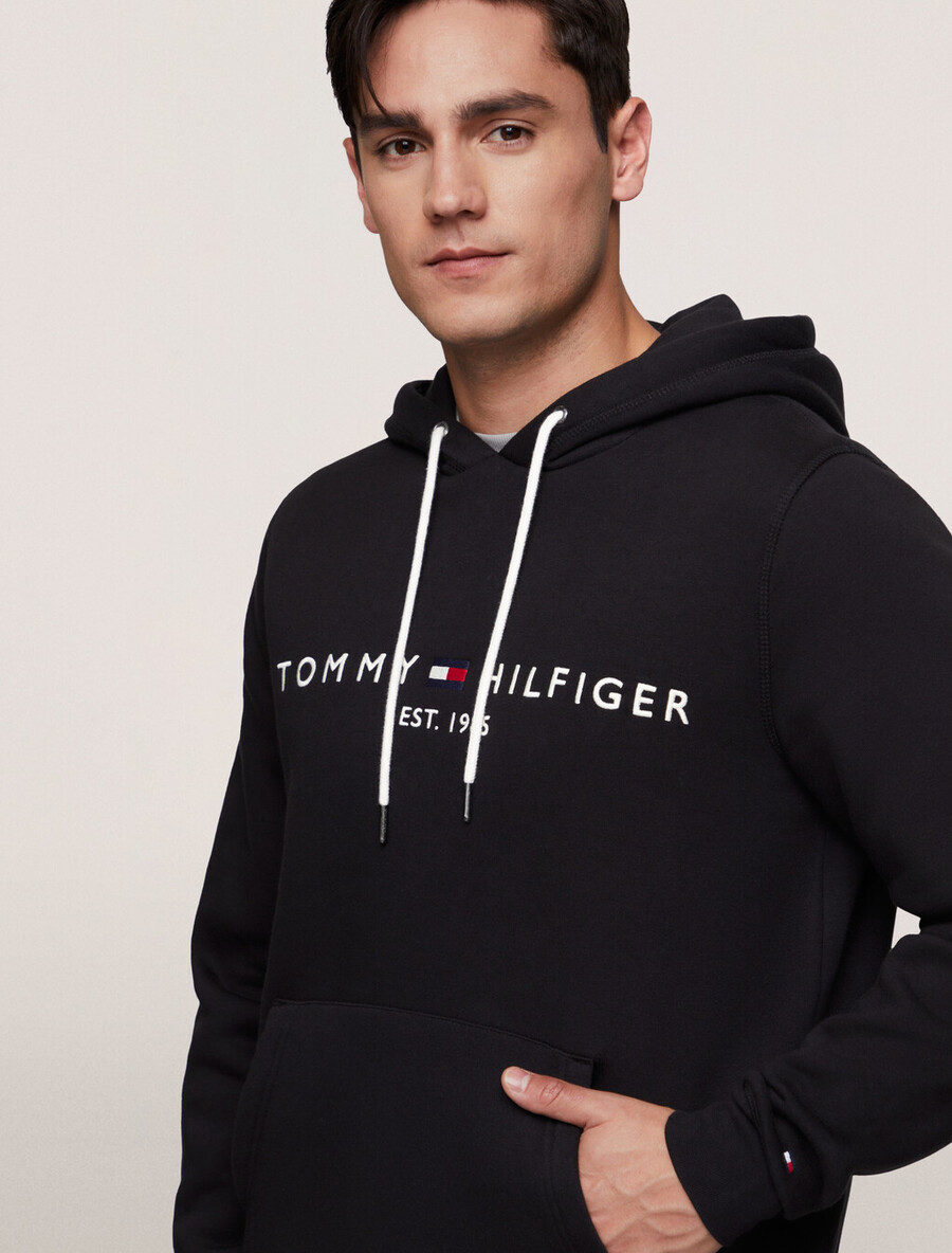 essential logo hoodie
