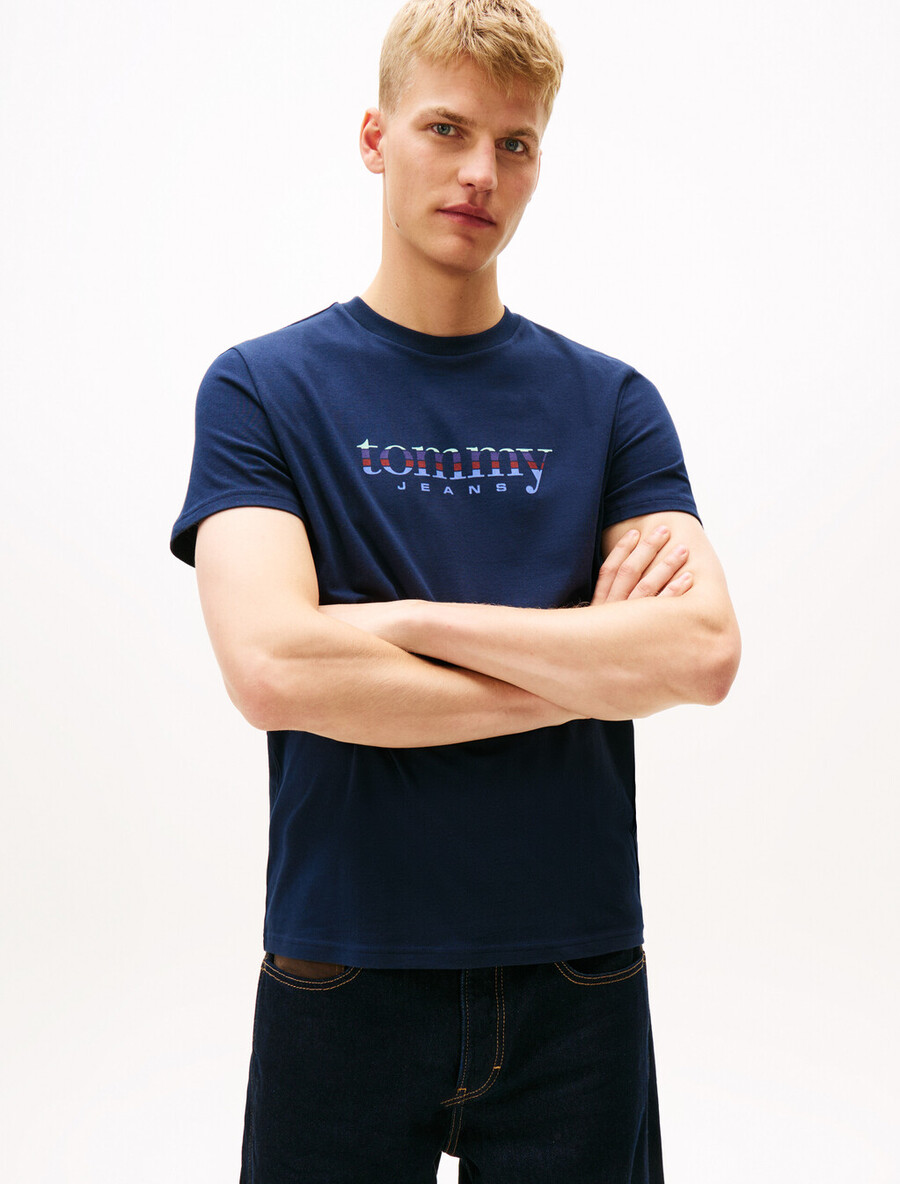 logo jersey slim t-shirt