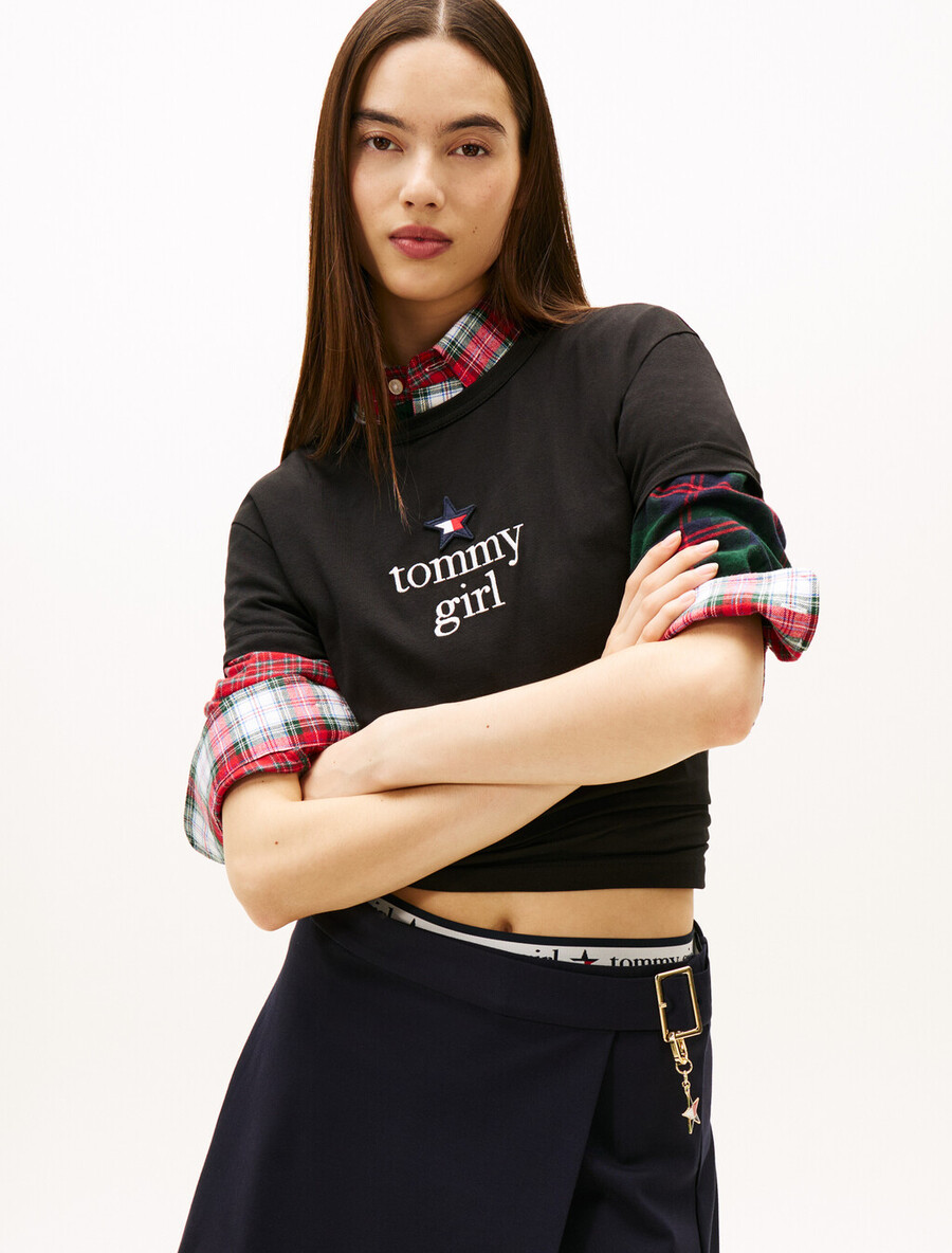 tommy girl star grafik-t-shirt