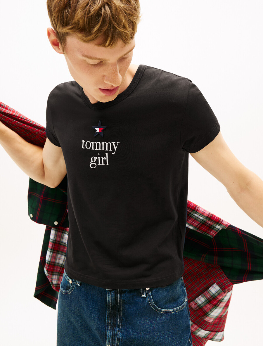 tommy girl star grafik-t-shirt