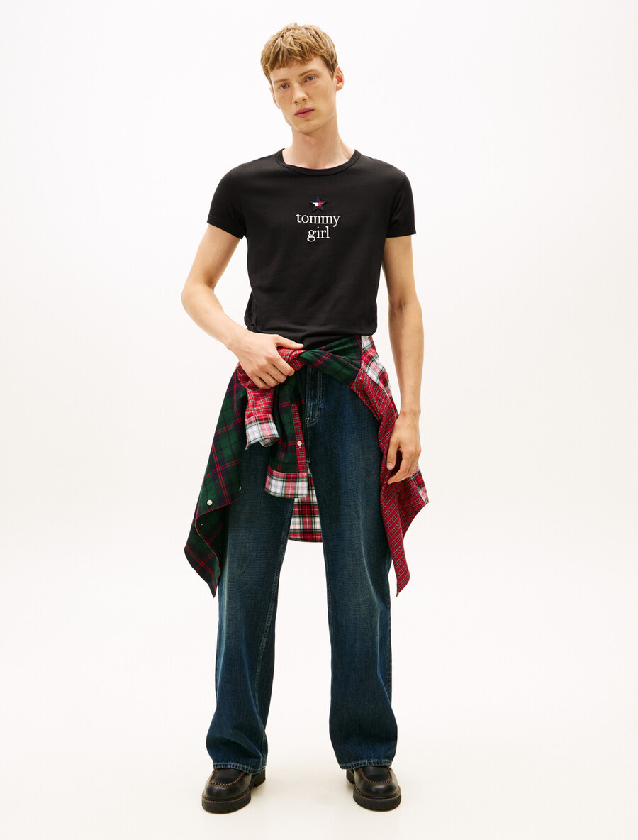 tommy girl star grafik-t-shirt