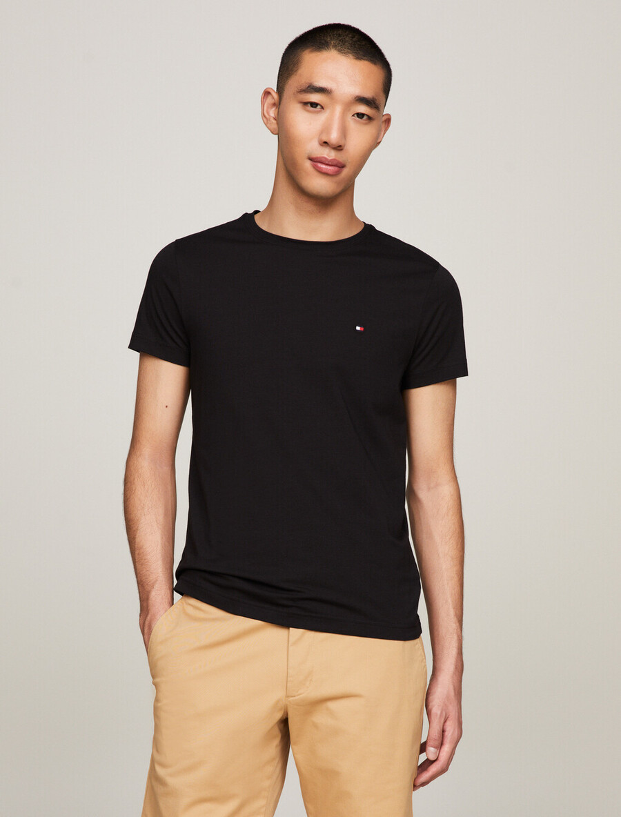core stretch rundhals-t-shirt