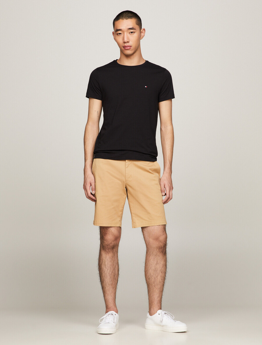 core stretch rundhals-t-shirt