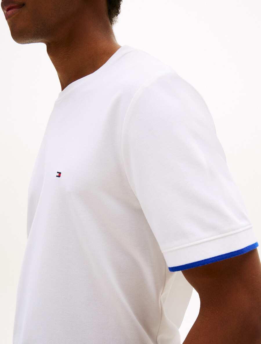 flex quick dry tipped t-shirt