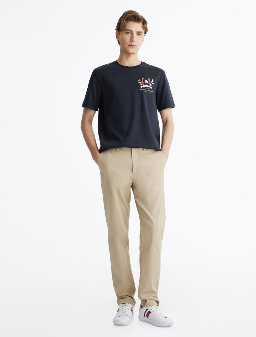 hilfiger crest interlock t-shirt