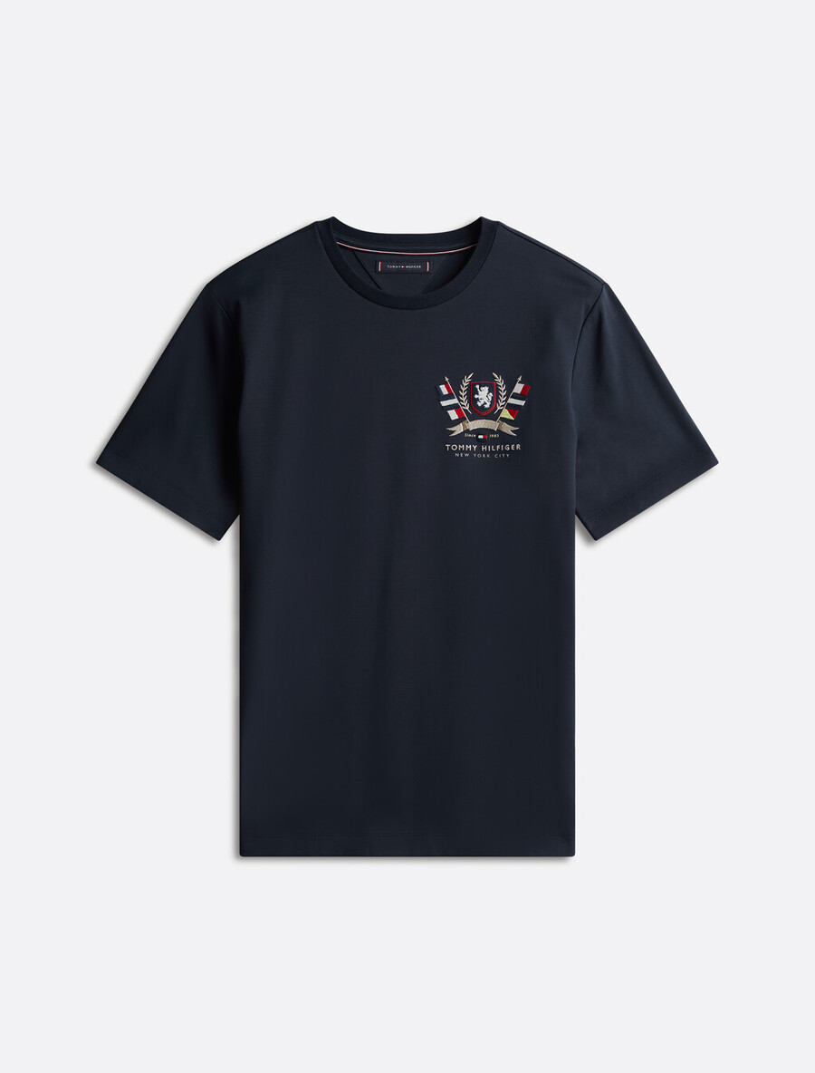hilfiger crest interlock t-shirt