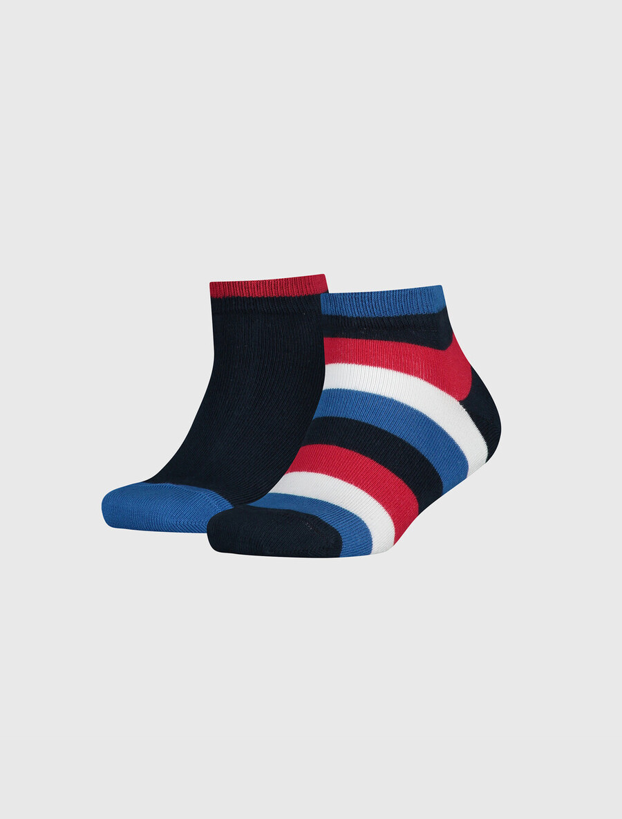 basic stripe viertelsocken