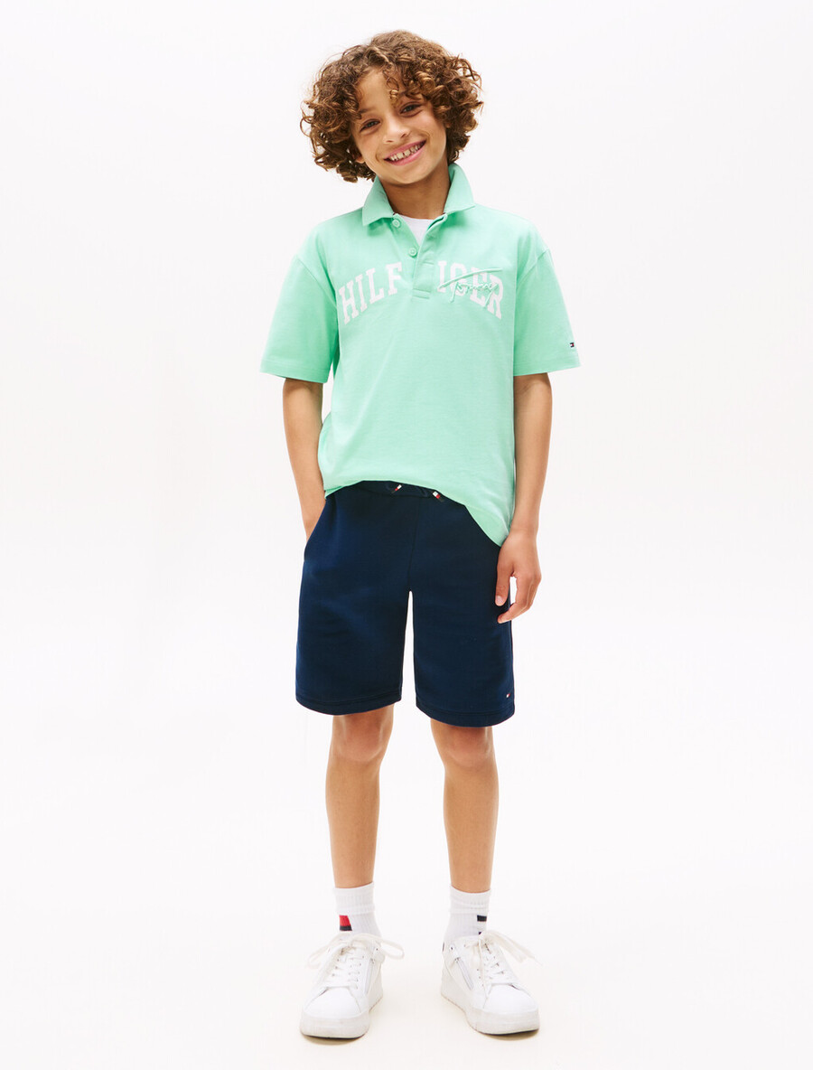 boys archive mixed graphic polo